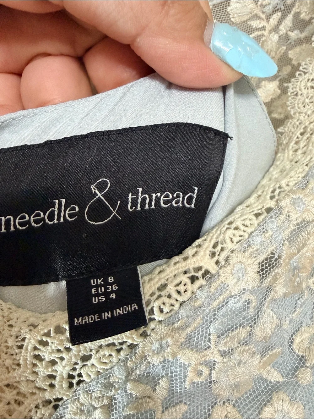 Needle & Thread delicate pale